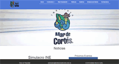 Desktop Screenshot of institutomardecortes.edu.mx
